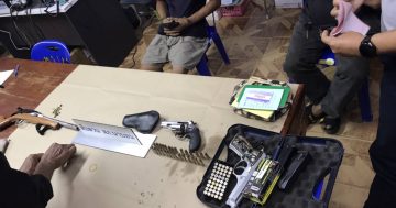 ชุดสืบสวนจับกุมยาเสพติดและอาวุธปืน