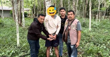 ชุดสืบสวนจับกุมผู้ต้องหาจำหน่ายยาเสพติด