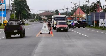 กวดขันวินัยจราจรแยกมิตรไทย